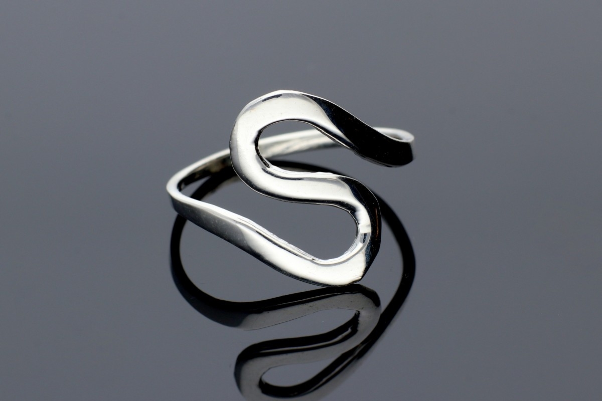 Bijuterii argint inel minimalist